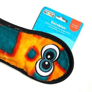 Outward Hound Durablez Dog Toy - Large Fuzzy Snake with 3 huge Squeakers. Nwt